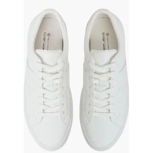 Call It Spring - Aldo 0 White Vegan Leather Sneakers Size 9 B E D Foam Comfort
